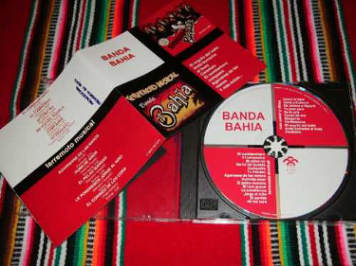 Banda Bahia Cd Con Sabor Y Ritmo - Terremoto Musical