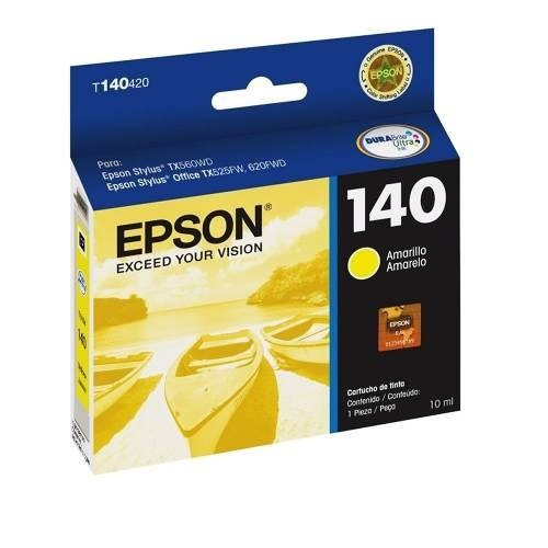 Cartucho Epson T 140 Amarelo Original Novo Lacrado