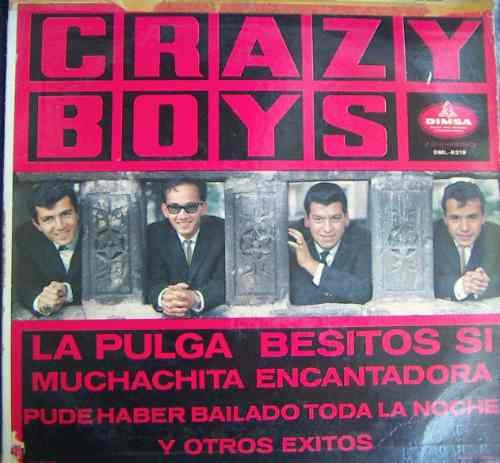 Rock Mexicano, La Crazy Boys, Lp 12´,( Besitos  )