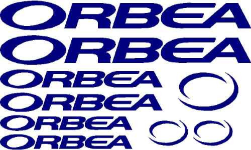 Jgo De 9 Calcomanias Para Bicicleta Orbea