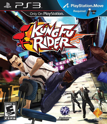 Game Ps3 Kung Fu Rider - Mídia Física - Lacrado