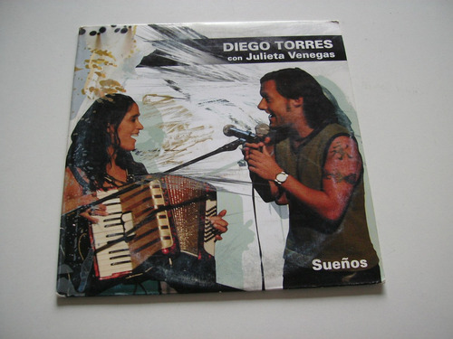 Diego Torres Cd Single - Sueños Con Julieta Venegas - 2004 (Usado)