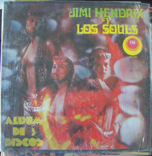 Rock  Mexicano, Los Soul Y Jimi Hendrix, 3 Lps 12´,