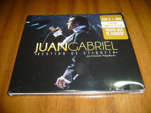 Cd Juan Gabriel / Vestido De Etiqueta (sellado) 2 Cds + Dvd | Cuotas sin  interés