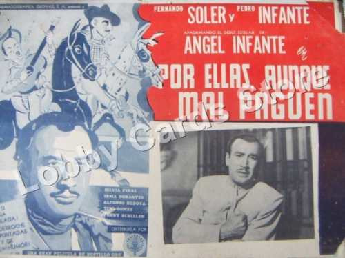 Lobby Cards.carteles. Angel Infante .peliculas