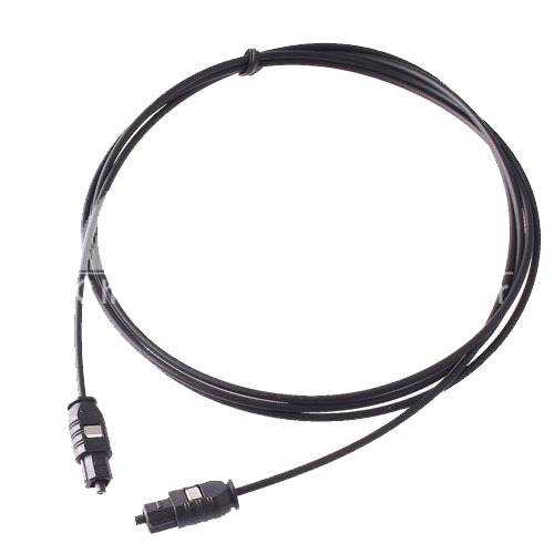 Imagen 1 de 4 de Cable De Fibra Optica 2.1 Metros Audio Digital Toslink