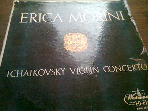 Disco Acetato De Erica Morin Tchaikovski Violin Concerto