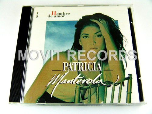 Patricia Manterola / Hambre De Amor Cd Melody 1994