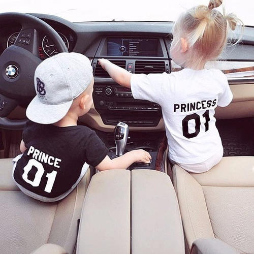 Polos Pareja King Queen Regalos Parejas Novios Solteros Mde