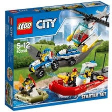 Lego City Starter Set Policía Bomberos Rescate 60086