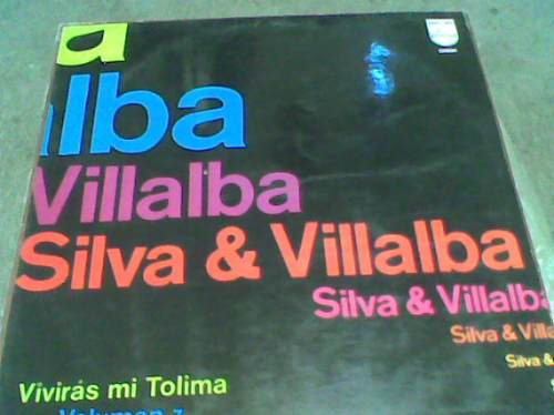 Disco Grande L.p. 331/3 De Silva & Villalba