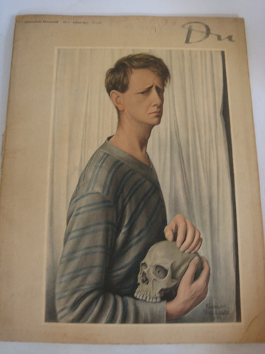 Revista Du. 1957. Francois Barraud. Stoll Art Collection.