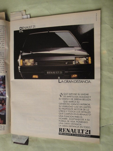 Publicidad Renault 21 Año 1989