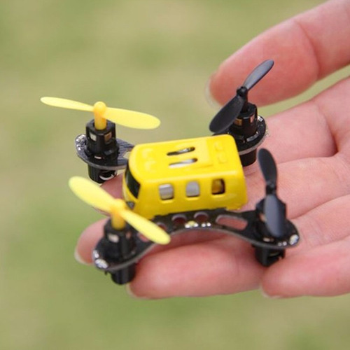 Mini Drone 4 Ejes Cuadróptero Amarillo Nuevo Envío Gratis