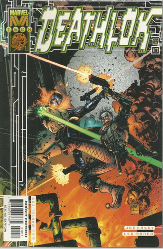 Deathlok N° 10 - Em Inglês - Editora Marvel - Formato 15 X 26 - Capa Mole - Bonellihq Cx242 Nov23