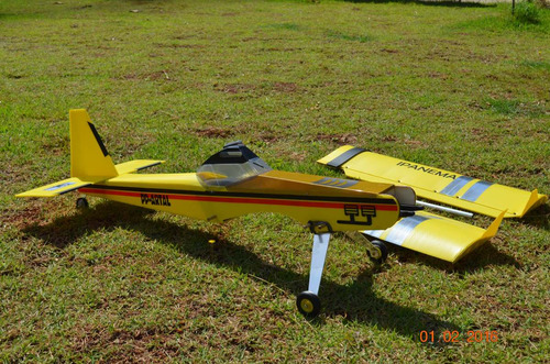 Imagem 4 de 6 de Aeromodelo Ipanema Artal Pastinha Nova Asa Baioneta