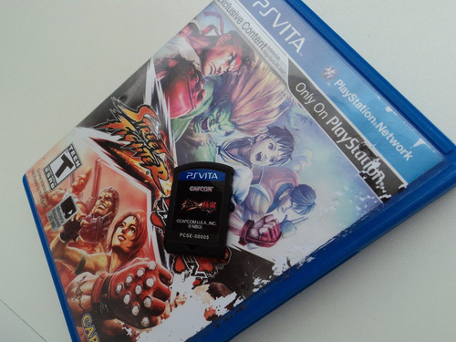 Jogo Psvita - Street Fighter Vs Tekken - 12x Sem Juros!!!