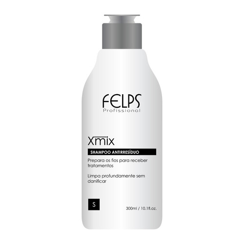 Felps  Xmix Shampoo Antirresíduo Limpeza Profunda 300ml
