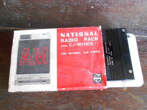 Antigua Radio De Auto National Cassette