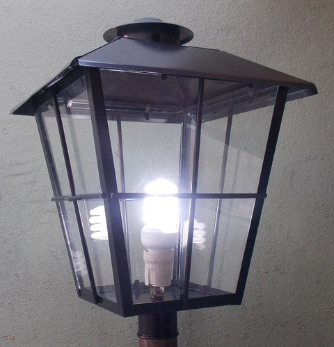 Farol Postero + Adaptador De Pilar 531