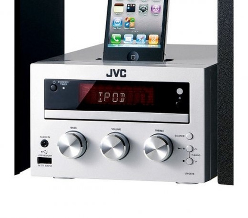 Micro System Jvc Com Dock Station E Dvd Cd iPod iPhone Usb A