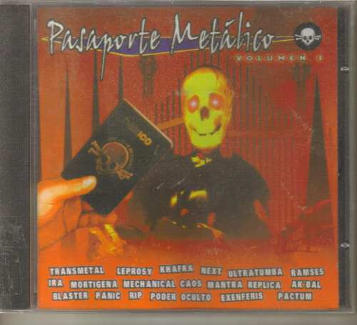 Pasaporte Metalico - Volumen 1 ( Metal Mexicano ) Cd Rock