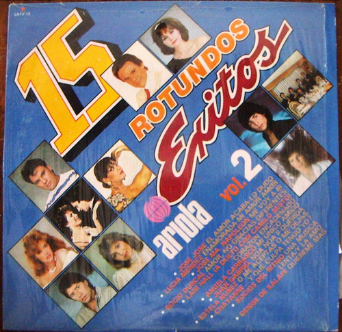 José José, Juan Gabriel, Rocio Durcal, Lp 12´,(15 Rotundos)