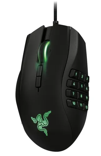 Mouse Con Cable Razer Naga 2014 Left Handed Mmo - 19 Botones