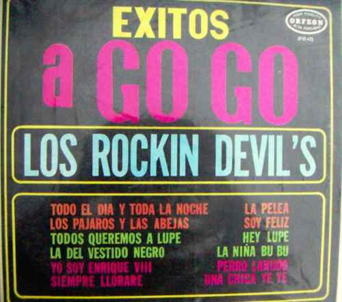 Rock Mexicano.los Rockin Devil´s, ( Éxitos A Go Go), Lp 12´,