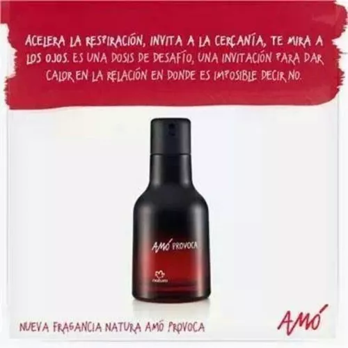 Amo Provoca Natura Perfume Importado Original Oferta Promo | MercadoLibre