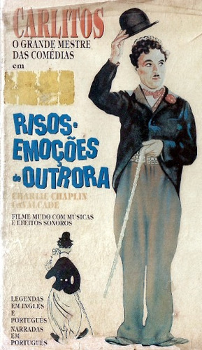 Vhs - Carlitos Risos Emoções E Outrora - Charles Chaplin