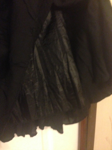 Falda De Mujer Color Negro Talla 44