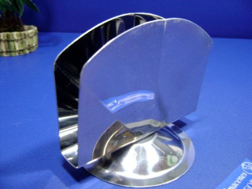 Acero Inoxidable Servilletero Abanico Mod.: Srvab