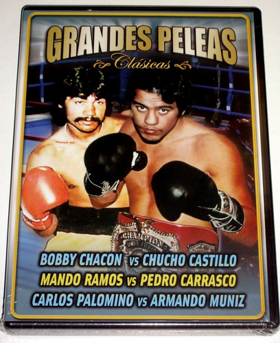 Dvd Grandes Peleas Clasicas Bobby Chacon Vs Chucho Castillo