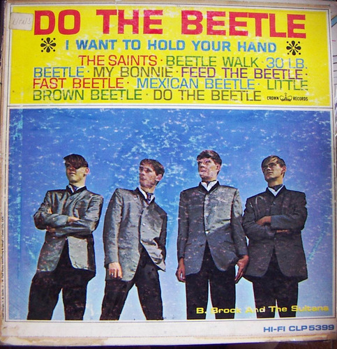 Rock Inter. B. Brock And The Sultans .(do The Beetle) Lp12´,