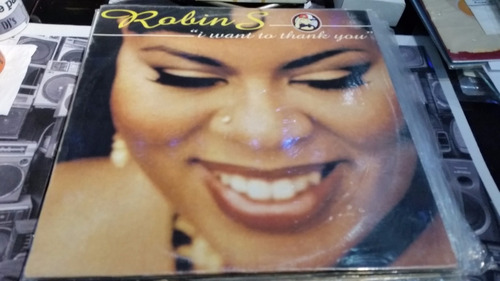 Robin S I Want To Thank You Vinilo Maxi Muy Buen Tema Spain