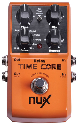 Pedal Nux Time Core Delay True Bypass