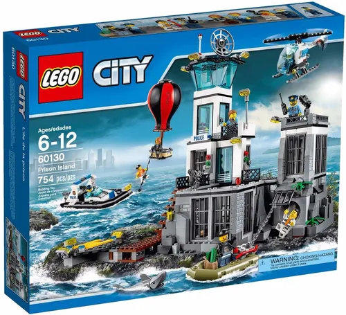 Lego City - Fuga Policial Ilha Da Prisão 60130 | Parcelamento Sem.