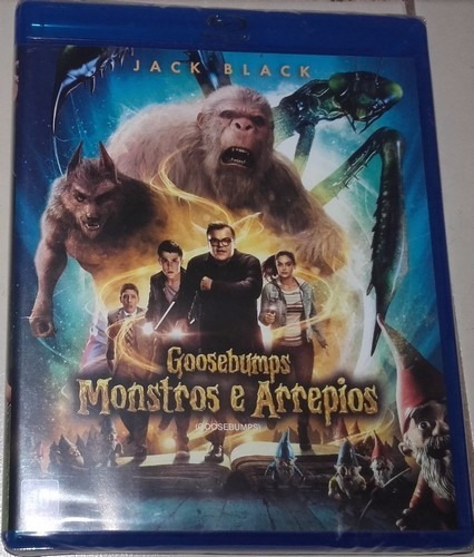 Imagem 1 de 2 de Blu-ray Goosebumps - Monstros E Arrepios (lacrado)