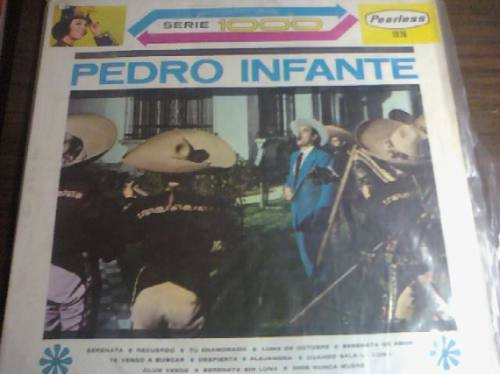 Disco Acetato Pedro Infante Despierta,te Canta Pedro Infante