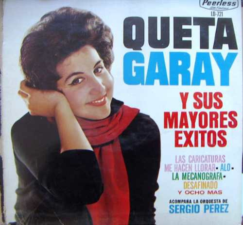 Rock Mexicano, Queta Garay, Y Sus Mayores Exitos, Lp 12´,