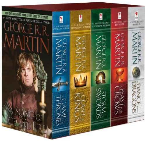 De George R. R. Martin Juego De Tronos 5-libro Caja Set (can