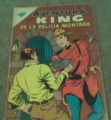 Comic Aventura King Policia Montada Año 1960