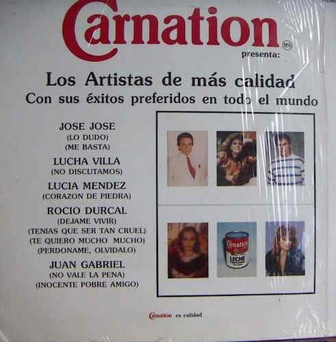 José José, Juan Gabriel, Lucia Mendéz, Rocio Durcal, Lp 12´,