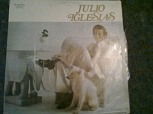 Disco Acetato De Julio Iglesias