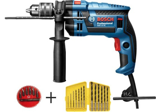 Furadeira Impacto Gsb 16re Profissional 750w 220v Bosch +kit