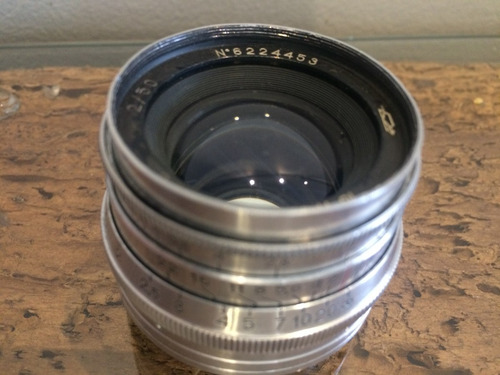 Lente Jupiter 8 50mm F/2 Leica L39 Ltm Mount De Rosca