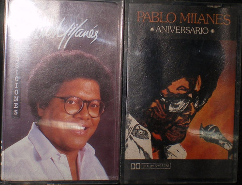 Lote De 2 Cassettes Nacionales De Pablo  Milanes Mb