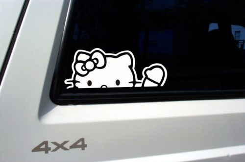 Stickers Autos Hello Kitty Calcomanias Mde