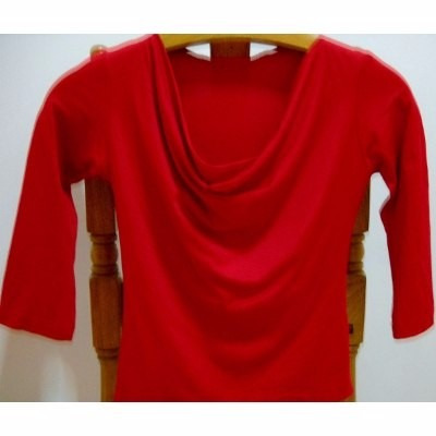 Remera Lycra Marca Sogas Cuello Volcado